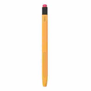 For Apple Pencil 2 AhaStyle PT180-2 Silicone Protective Case Anti-Slip And Anti-Drop Capacitive Pen Case(Yellow)