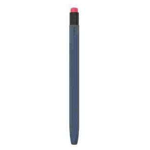 For Apple Pencil 2 AhaStyle PT180-2 Silicone Protective Case Anti-Slip And Anti-Drop Capacitive Pen Case(Midnight Blue)