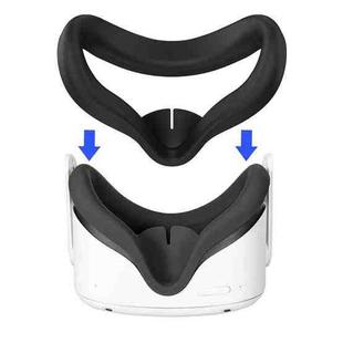 For Oculus Quest 2 Hifylux Q2-PF10 VR Glasses Silicone Eye Mask Anti-sweat Anti-sweat Shading(Black)