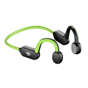 X6 Sports Bone Conduction Bluetooth Headphones With Mic Non-In-Ear Wireless Earphones(Green)