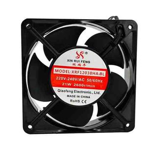 XIN RUI FENG XRX1203 220V Double Roller Cooling Fan 12cm Cabinet Power Distribution Cabinet Shaft