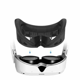 For Pico 4 VR Headset Extra Wide PU Foam Cushion Cover Face Mask(Black)