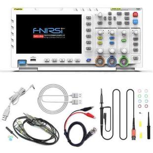 FNIRSI 1014D +P4100 Probe 2 in 1 Dual-channel 100M Bandwidth Digital Oscilloscope 1GS Sampling Signal Generator, US Plug