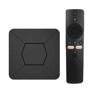 Q5 TV Set-Top Box 2G+8G Dual WiFi+Bluetooth Voice Remote HD Player(AU Plug)