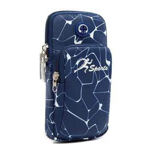 B090 Outdoor Sports Waterproof Arm Bag Climbing Fitness Running Mobile Phone Bag(Small Blue)