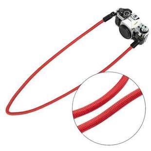 Climbing Rope Camera Strap SLR Camera Retro Wearable Shoulder Strap(Red)