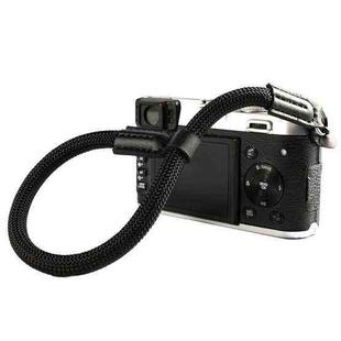 Climbing Rope Camera Wrist Strap SLR Camera Wear-resistant Bracelet(Black)