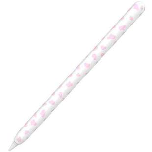 For Apple Pencil 2 AhaStyle PT65CW Silicone Pen Case Milk Cow Patterned Stylus Case(Pink)