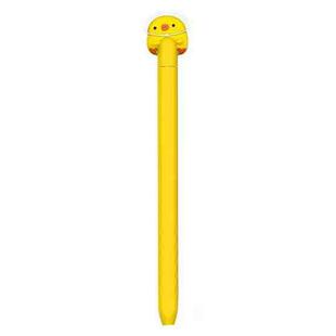 For Apple Pencil 2 AhaStyle PT-LC129 Pen Case Cartoon Silicone Protective Case(Chicken Yellow)