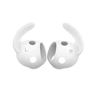 For Beats Studio Buds AhaStyle PT172 Earphone Silicone Ear Caps, Style: Earcap (White)