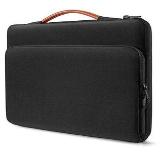 Large Capacity Laptop Bag Multifunctional Business Sleeve Bag, Size: 13.3-14 inch(Black)