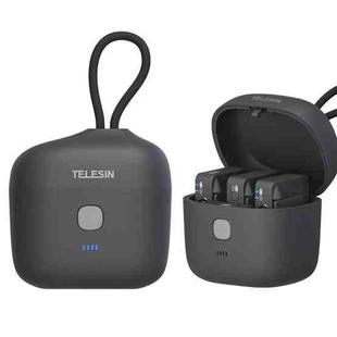TELESIN 4000mAh 18W Charging Case For Rode Wireless GO I II Lavalier Microphone
