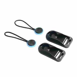 MBL-00 1 Pair Tail Rope + 1 Pair Quick Release Plate Camera Quick Release Buckle Combination(Blue)