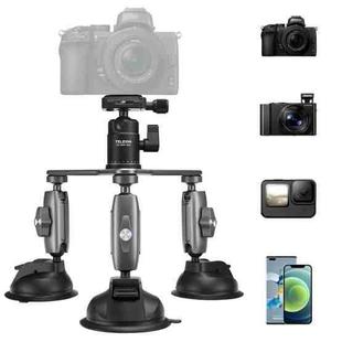 TELESIN Suction Cup Action Camera Tripod Mount for Car Holder Stand Bracket