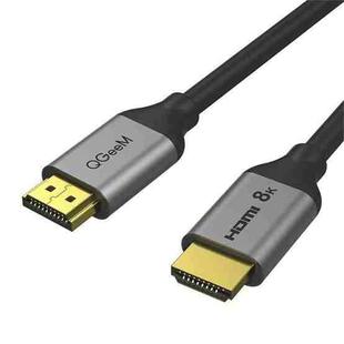 QGeeM QG-AV17 HDMI To HDMI Connection Cable Support 8K&60Hz 1m Length