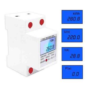 DDM15SD 5 (32) A Single-phase Multi-function Rail Meter with Backlight LCD Display