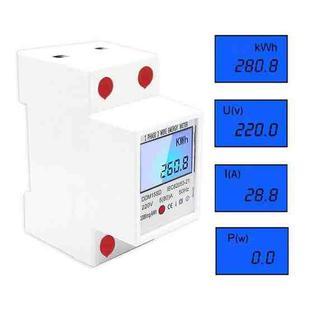 DDM15SD 15 (60) A Single-phase Multi-function Rail Meter with Backlight LCD Display