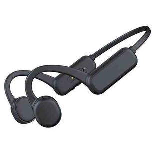 DG-X18 Bone Conduction Bluetooth Headphones Swimming IPX8 Waterproof Sports Headphones, Memory Capacity: 8G(English Black)