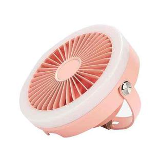 WT-N2 USB Chandelier Fan Mini Portable Outdoor Hanging Fill Light Fan(Pink)