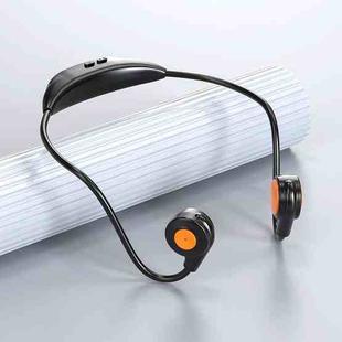 M2 Bone Conduction Earphones Running Stereo To Ear Bluetooth Earphones(Black + Orange)