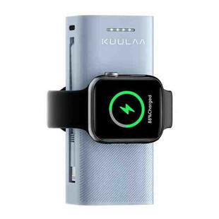 For Apple Watch KUULAA KL-YD46 Wireless Charging 5000mAh Portable Power Bank(Light Blue)