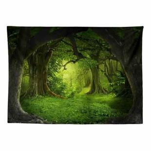 Dream Forest Series Party Banquet Decoration Tapestry Photography Background Cloth, Size: 100x75cm(G)