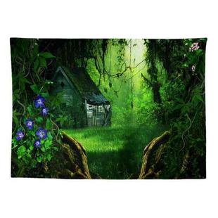 Dream Forest Series Party Banquet Decoration Tapestry Photography Background Cloth, Size: 150x130cm(C)