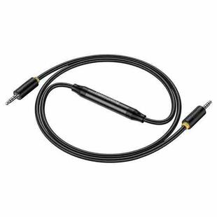 1m JINGHUA 3.5mm Cable Audio Conversion Microphone Two-way Transcriber