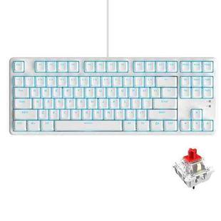 Ajazz AK873 87 Keys Blu-Ray Version Hot Swap Wired DIY Customized Mechanical Keyboard(Red Shaft)