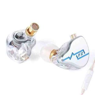 FZ In Ear HIFI Sound Quality Live Monitoring Earphone, Color: With Mic Blue