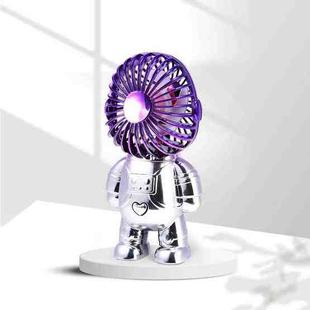 Electroplated Fluid Astronomy Fan(Purple)