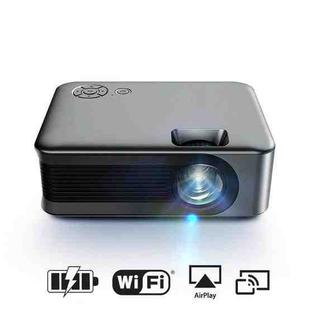 A30  845x480P HD Projector 1080P WIFI Synchronous Mobile Phone Smart TV(EU Plug)