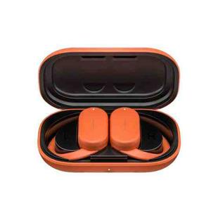 HD313 Earhook OWS Noise Reduction Bluetooth Earphone Subwoofer Sport Wireless Headset(Orange Red)