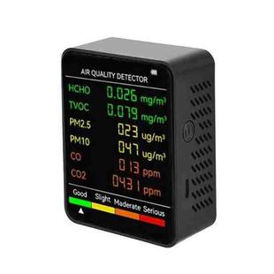 PM2.5/PM10 Air Quality Detector Indoor Air Quality Monitor(Black)