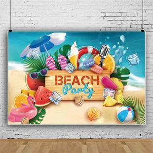 80x120cm Summer Pool Party Decoration Backdrop Swimming Ring Photography Background Cloth(11418445)