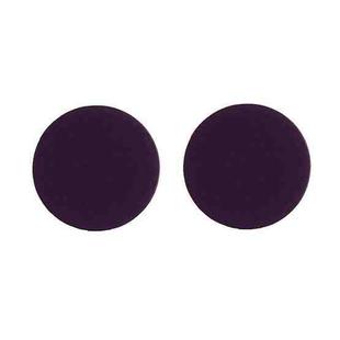 2pcs Solid Color Airbag Phone Holder Lazy Telescopic Ring Stand(Dark Purple)