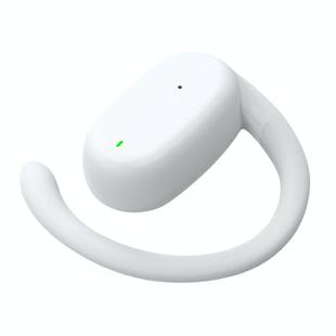 Hanging Ear External Sound Single Ear Stereo Bluetooth Earphone(White)