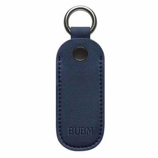 BUBM Mini Multifunctional U Disk Data Cable Storage Bag(Royal Blue)