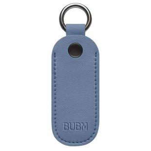 BUBM Mini Multifunctional U Disk Data Cable Storage Bag(Gray Blue)