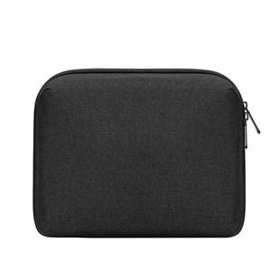 BUBM Large Capacity Digital Storage Bag Multi-Compartment Earphone Data Cable Storage Bag(Black)