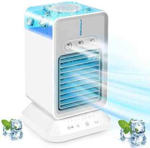 2000 mAh USB Mini Desktop Spray Humidification Cooling Fan Home Air Conditioner Fan Cooler