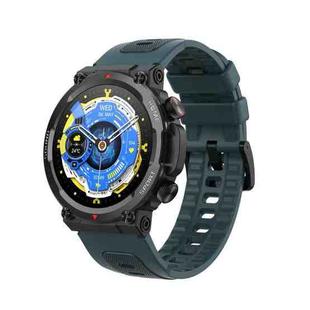 Heart Rate/Blood Oxygen/Sleep Monitoring Bluetooth Call Outdoor Waterproof Smart Watch(Blue)