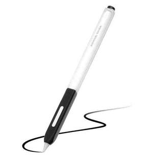 For Apple Pencil 2 Non-Slip Anti-Fall Translucent Segmented Pen Case(Mysterious Black)