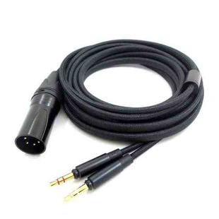 For Beyer T1(2nd/3rd Generation) T5 / Amiro Balanced Headphone Cable 4 Core XLR Head