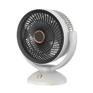 Desktop Air Circulation Upright Night Light Fan Household Rotatable Turbo Fan, Style: Plug-in Model