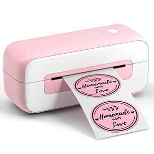 Phomemo PM246S Address Label Printer Thermal Paper Express E-Manifest Printer, Size: US(Pink)