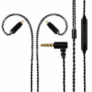 For 0.78mm 2pin Headphone Cable With Microphone Upgrade Cable