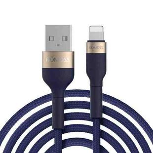 ROMOSS  CB12B 2.4A 8 Pin Fast Charging Cable For IPhone / IPad Data Cable 2m(Blue)