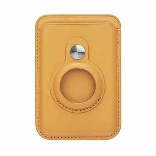 For Airtag Positioner Fiber Card Clip Anti-Theft Card Tracker Protection Cover, Size: Magnetic(Grass Color)
