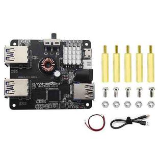 Yahboom USB3.0 HUB Expansion Board ROS Robot Expansion Dock(6000301226)
